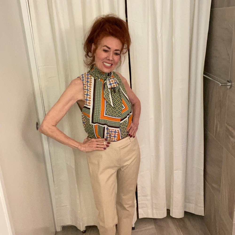 Michael Kors Cream Fabric